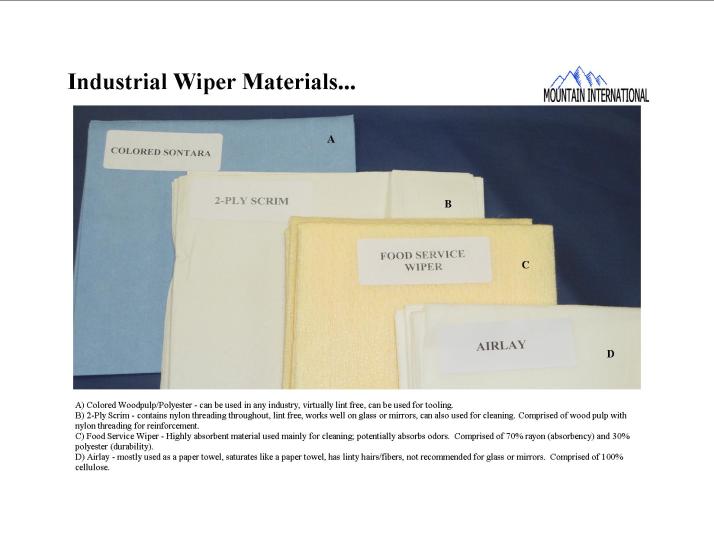 01 - Industrial Wiper Materials p.1